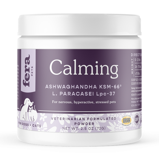 Fera Pet Organics Calming Support Powder for Dogs & Cats