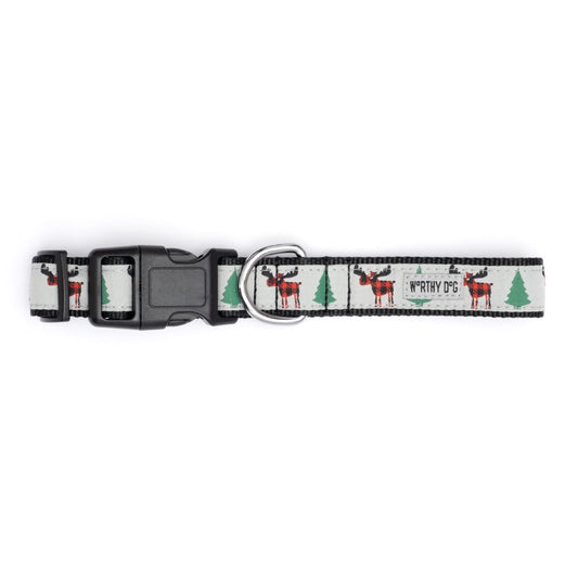 Buffalo Moose Dog Collar