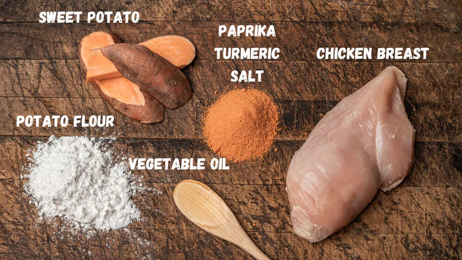 Saint Rocco's Dog Treats - Chicken and Sweet Potato 8 oz