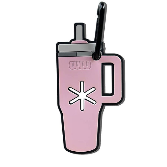 Pink Tumbler Poopy Loop® Used Dog Waste Bag Holder