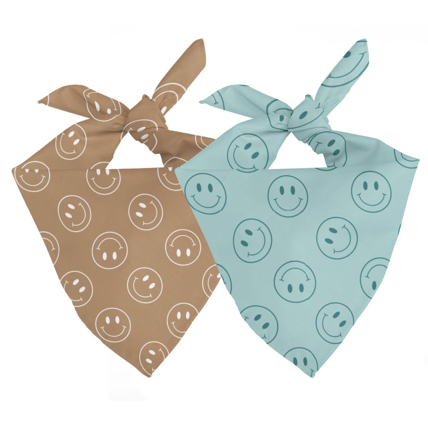 Smiles Reversible Dog Bandana