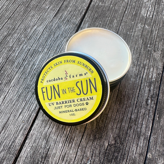 Fun in the Sun UV Barrier Cream for Dogs - 1 oz