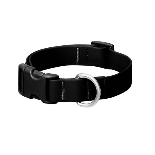 Springer Waterproof & Adjustable Dog Collar -  Black