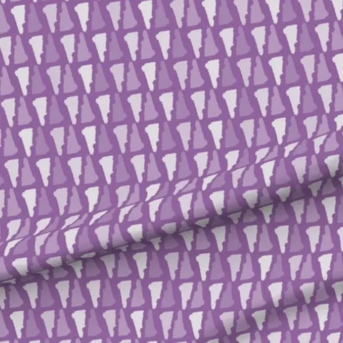 New Hampshire RUFFLECT Dog Bandana Purple
