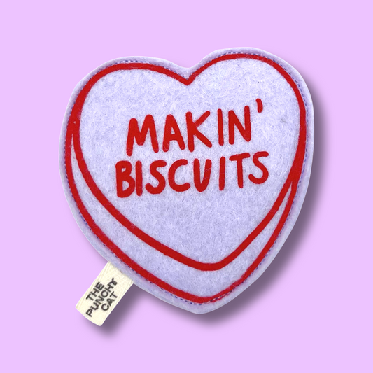 MAKIN' BISCUITS - Candy Heart Catnip Toy