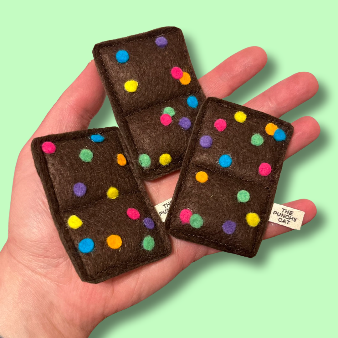 Cosmic Brownie Catnip Toy