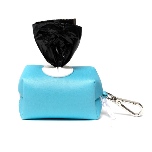 Teal Leash Bag