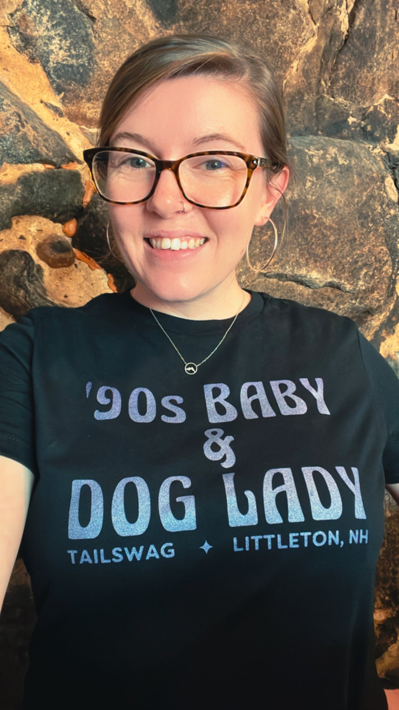 “‘90s Baby & Dog Lady” Women’s Tee