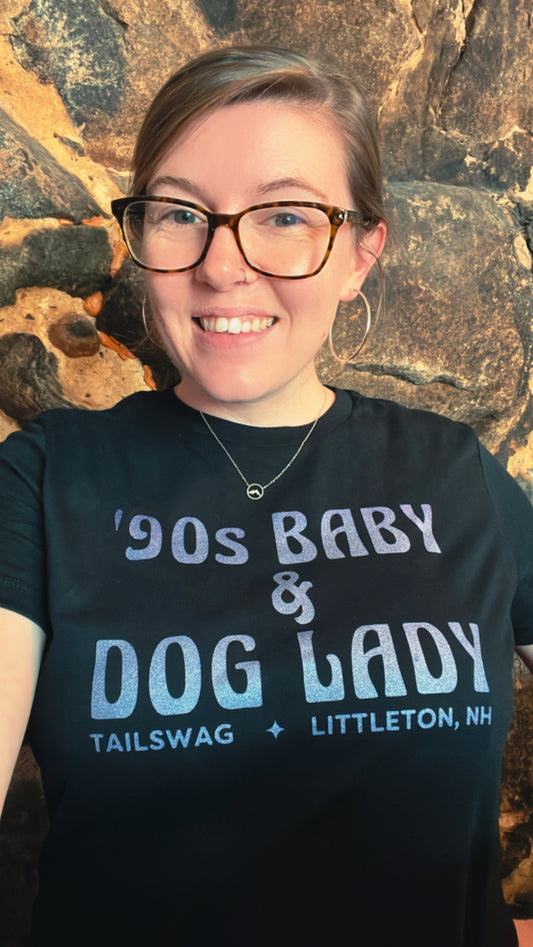 “‘90s Baby & Dog Lady” Women’s Tee