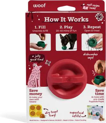 WOOF Holiday Jolly Pupsicle