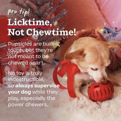 WOOF Holiday Jolly Pupsicle