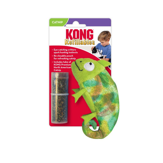 Kong Refillable Catnip Chameleon