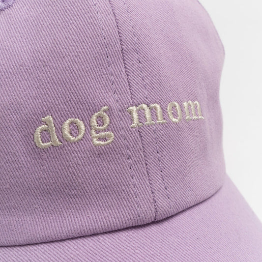 Lilac Dog Mom Baseball Hat