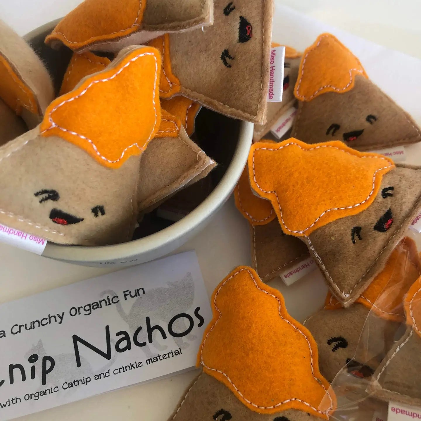 Cat Nacho Handmade Catnip Toy