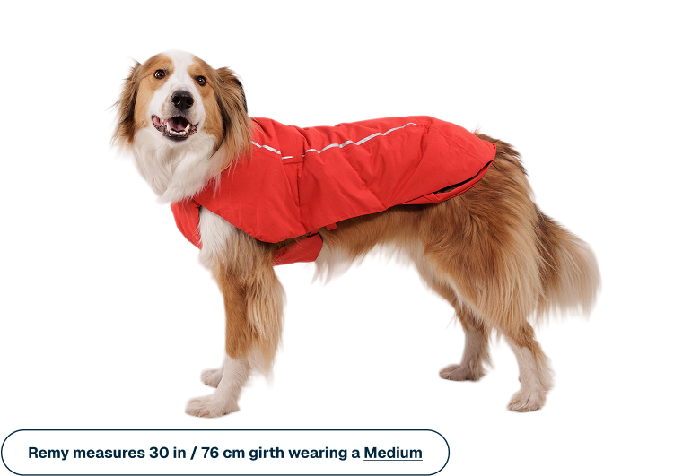 Ruffwear Powder Hound Waterproof Insulated Vest - Red Currant