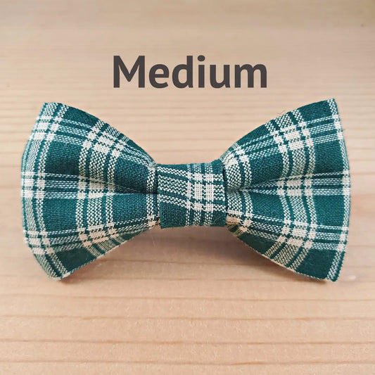 Old Man Plaid Bow Tie