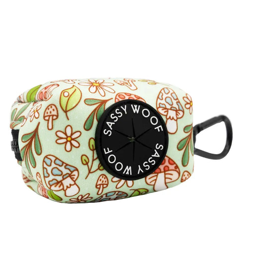 Dog Waste Bag Holder Shrooms & Blooms