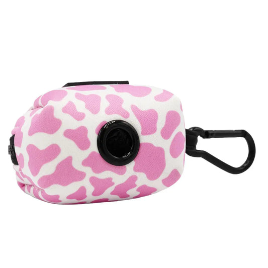 Dog Waste Bag Holder Strawberry Milk