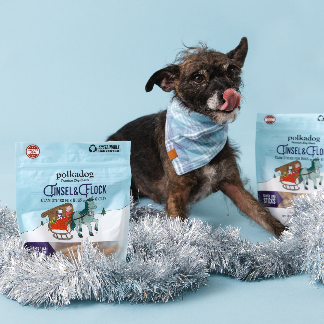 Polkadog Tinsel & Flock - Holiday Treats for Dogs & Cats