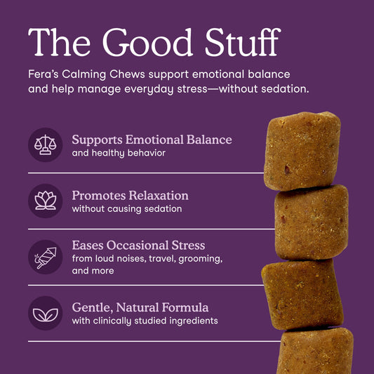 Fera Pets Calming Soft Chews for Dogs