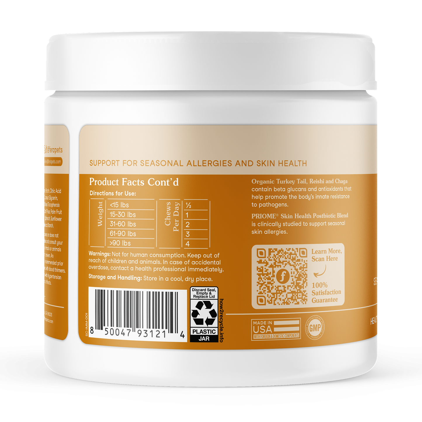Fera Pets Allergy & Immune Support Soft Chews for Dogs - 30 ct