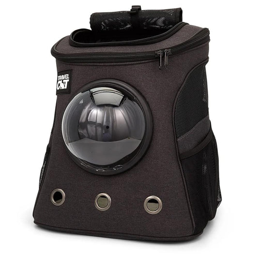 "The Fat Cat" Backpack for Larger Cats - Charcoal