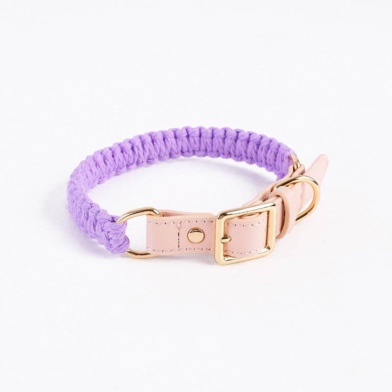 Purple Loofie Dog Collar