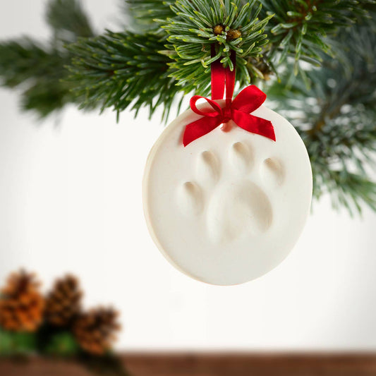 Paw Print Press Ornament