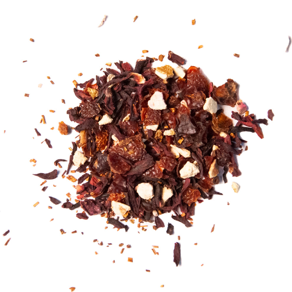 Kitty Town Teas - Hibiscus Berry Herbal (Caffeine Free)