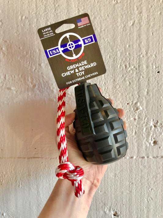 Grenade Dog Toy