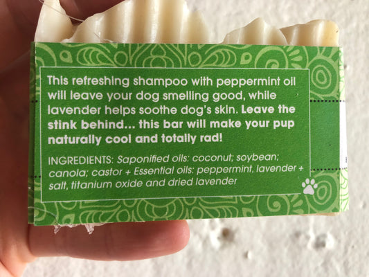 Dog Shampoo Bar