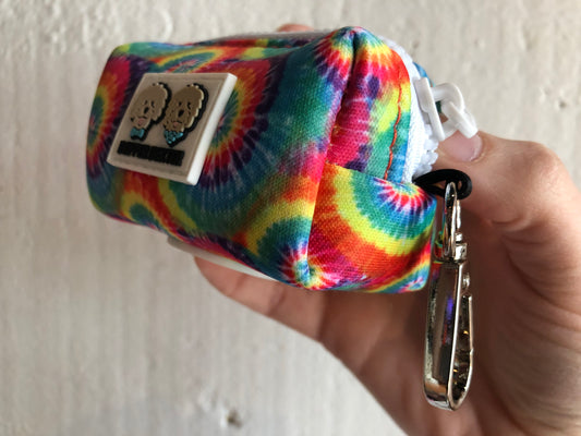 Tie-Dye Swirl Leash Bag