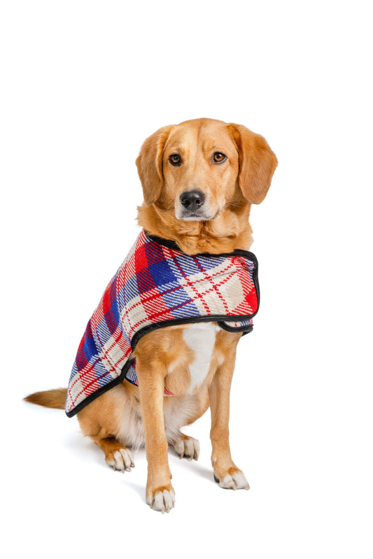 Red Field Blanket Dog Coat