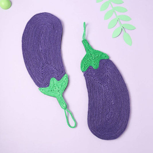 Eggplant Scratching Pad