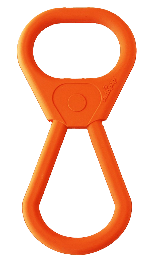 Pop Top Rubber Tug Toy